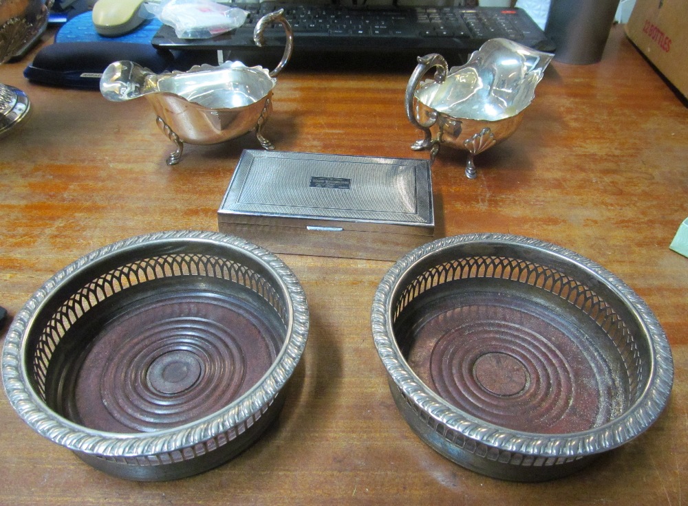 Various plated items