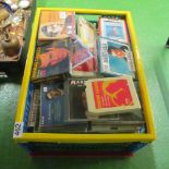 A box of Mario Lanza CDs et cetera