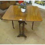 A mahogany Sutherland table