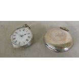 Two silver pocketwatches