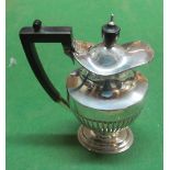 A silver Mappin & Webb hot water jug 9.8oz