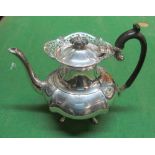 A silver coffee pot 23.2oz (slight dent)