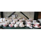 Some Royal Crown Derby teaware and other teaware