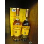 Two bottles Glenmorangie single malt