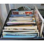 A box of postcards including Concorde