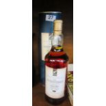 A bottle of Auchentoshas Scotch whisky
