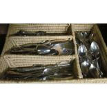 Various plated cutlery