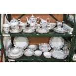 A Booths Floradora tea cups, dinner plates et cetera