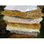 Various mohair material for teddy bears