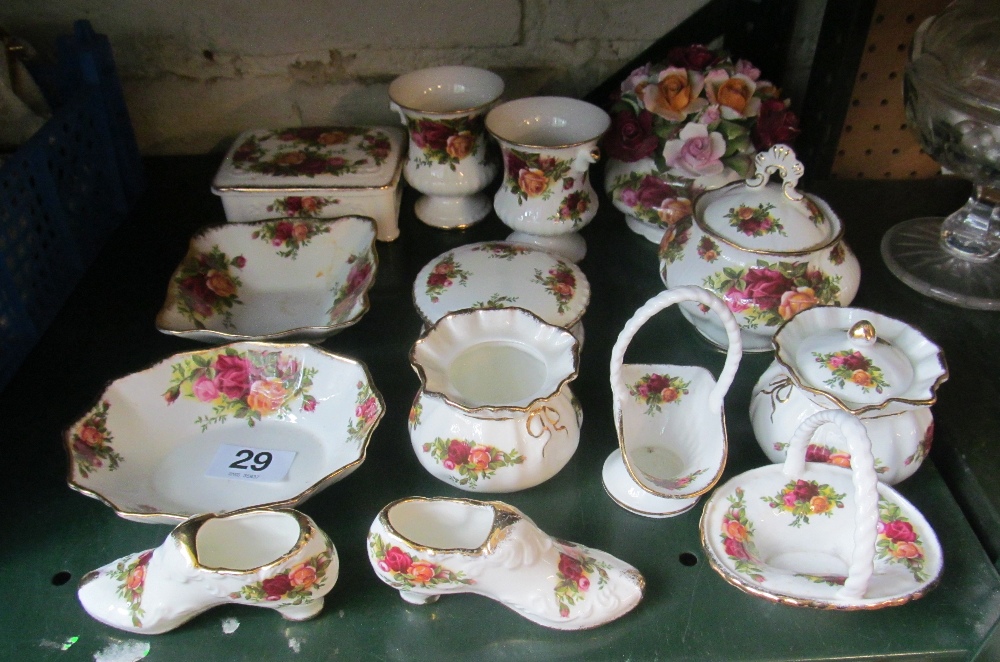 Some Old Country Rose china