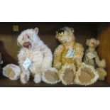 Three Somethings Bruin teddy bears
