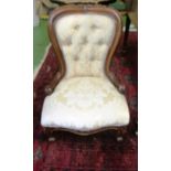 A Victorian style dolls/childs chair