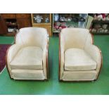 Two Art Deco chairs