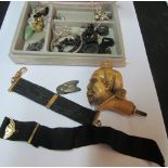 Various jewellery and other items