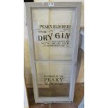 3 Peaky Blinders decorative windows