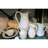 Portmerion British Heritage collection jugs and other china