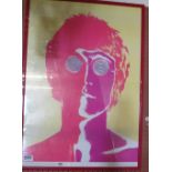 A John Lennon poster Fotografient von Richard Avedon fur Blick