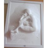 A relief plaque of nude lady Bas relief for John Wiseman
