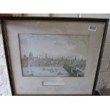 A print London from the Thames