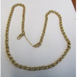 A 9ct gold necklace 91.9g