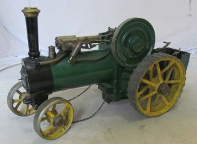 A steam traction engine