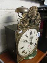 A 19th Century French hanging wall clock
