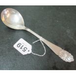 A continental silver spoon 1.8 ozs