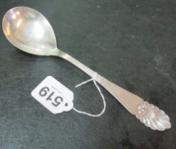 A continental silver spoon 1.8 ozs