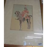 A comic signed picture of Mounty