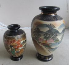 Two Japanese vases