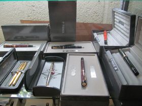 Various boxed Parker Pen sets