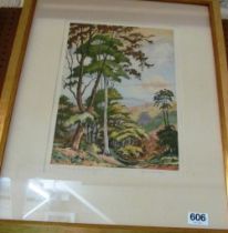 James Priddey print 'The Dale of Gayt Derbyshire'