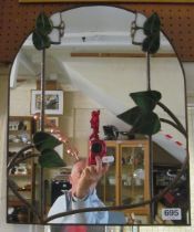 A stained glass style mirror