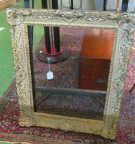 A gilt and cream picture frame