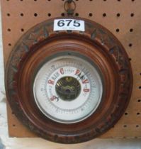 A circular barometer