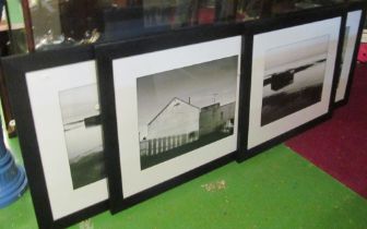 Michael Hughes - two photographic prints from a lighthouse series and two other photographic prints
