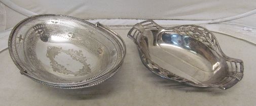 Two plated dishes (one WMF)