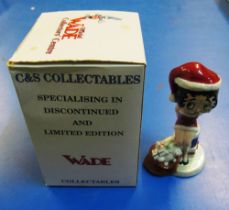 A Wade Christmas Betty Boop, boxed and with certificate