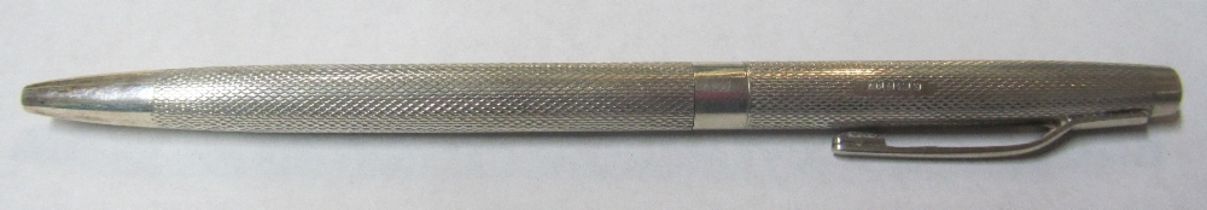 A silver biro maker WM