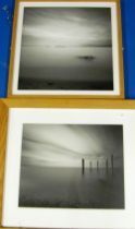 Michael Hughes - four medium format long exposure black and white photographic prints 'Vancouver'