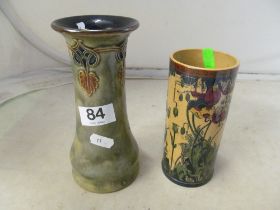 A T.G. Green vase and a Royal Doulton vase