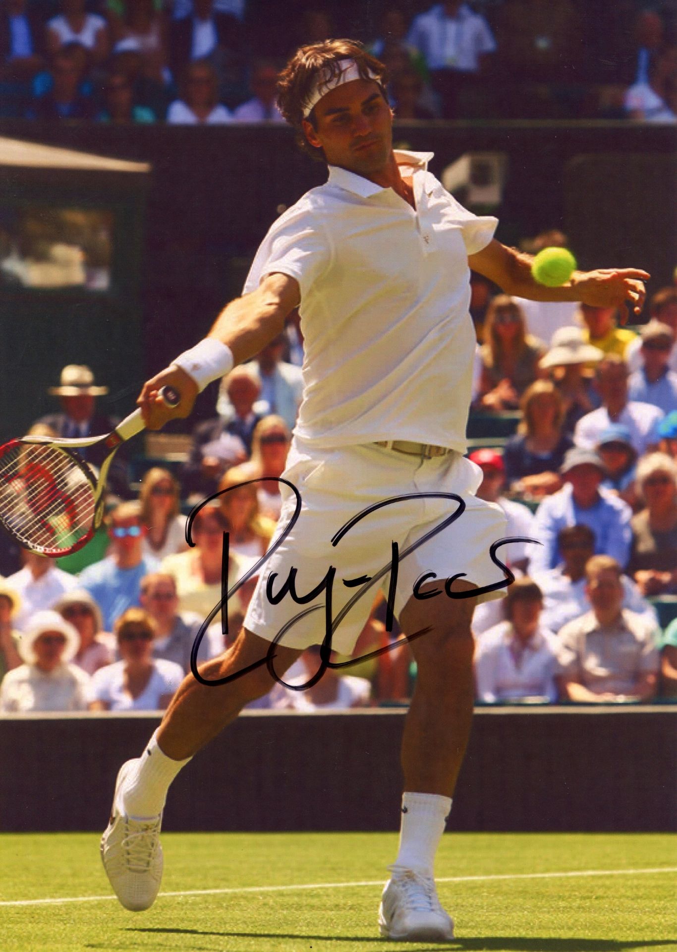 FEDERER ROGER: (1981- ) Swiss Tennis Player,