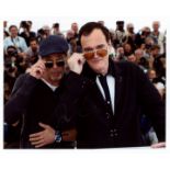 TARANTINO & PITT: Quentin Tarantino (1963- ) American film Director,