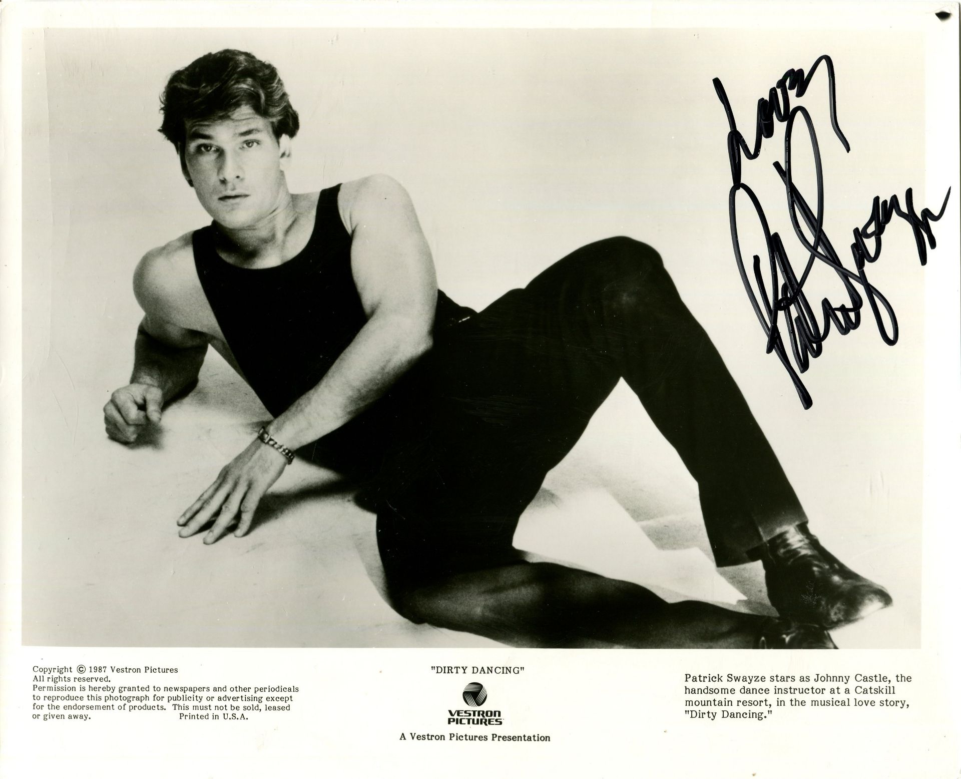 SWAYZE PATRICK: (1952-2009) American actor and dancer.