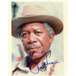 FREEMAN MORGAN: (1937- ) American actor,