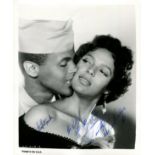 CARMEN JONES: A good vintage signed and inscribed 8 x 10 photograph by both Dorothy Dandridge