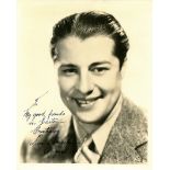 AMECHE DON: (1908-1993) American actor,