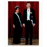 PHILIP VI & QUEEN LETIZIA OF SPAIN: Philip VI (1968- ) King of Spain,