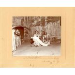 BERNHARDT SARAH: (1844-1923) French stage actress. A large vintage signed and inscribed 14.