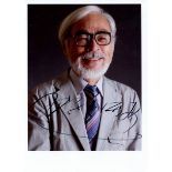 MIYAZAKI HAYAO: (1941- ) Japanese Filmmaker of animated feature films. A manga Artist.